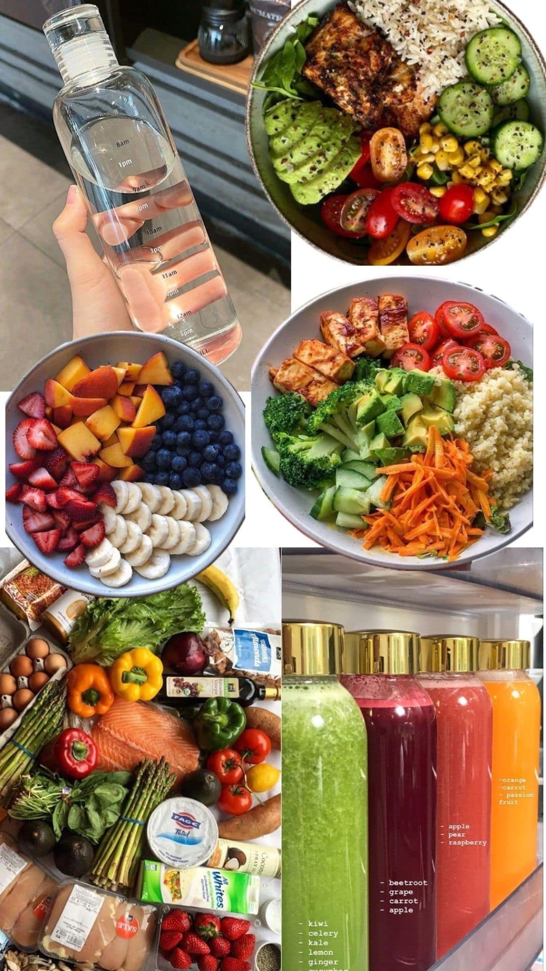 Balanced meal with vegetables and lean protein for liver health